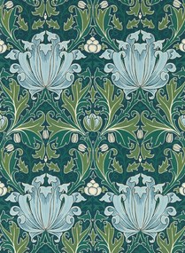 Morris & Co Tapete Helena - Indigo/ Boughs