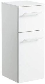 Estensione per mobile da bagno Contea 1 cassetto 1 anta bianco L 30 x H 72 x P 20 cm