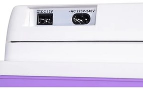 Frigorifero portatile per auto 23 l 55W/12V/230V viola/bianco
