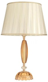 Lampada da tavolo CECILIA 40x71 cm in cristallo Ambra