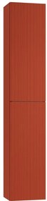 Colonna per mobile bagno Opera 2 ante P 27 x L 30 x H 160 cm laccato opaco paprika cannettato