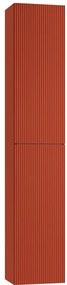 Colonna per mobile bagno Opera 2 ante P 27 x L 30 x H 160 cm laccato opaco paprika