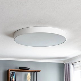 TEMAR LIGHTING Plafoniera Cleo, Ø 78 cm, IP20, bianco, metallo, E27