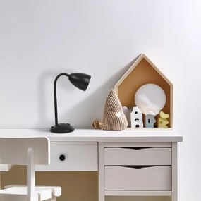 Lampada da tavolo LOGIC 1xE27/60W/230V nero