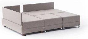 Divano angolare beige (angolo sinistro) Fly - Balcab Home