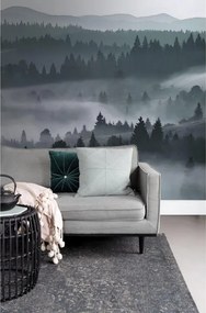Fotomurale ESTA Montagne, verde 279X280 cm