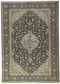 Kashan Tappeto persiano 300x410 Blu (Iran) Annodato A Mano