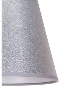 Duolla - Paralume  per lampada da tavolo SOFIA XS E14 diametro 18,5 cm argento