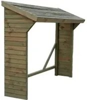 Legnaia da Giardino impregnata in Legno cm 217x80x180 - SACHEVERELL