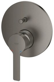 Rubinetto per doccia getto laminare cristallino monocomando Lineare nero satinato GROHE