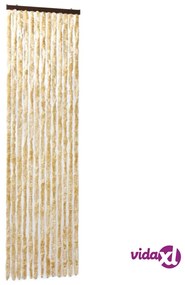 vidaXL Zanzariera Beige 90x200 cm Ciniglia