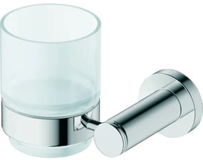 Duravit 99191000 - Portaspazzolini da parete D-CODE, lato sinistro, cromo lucido