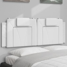 Cuscino Testiera Bianco 140 Cm İn Similpelle /