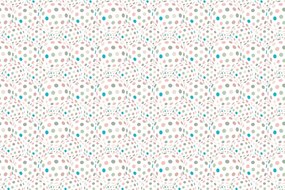 Carta da parati – Illusione di sfere colorate