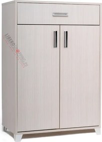Mobile in legno con 2 ante e 1 cassetto 81x120h cm multiuso Olmo
