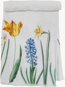 Telo da doccia in lino Early Flowers