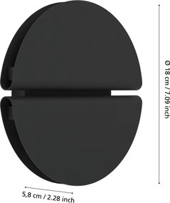 Eglo 902118 - Lampada da parete LED per esterni PIANOSA LED/4,5W/230V IP44 nera