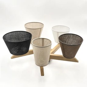 Brilagi - LED  Lampadario a plafone ANTHONY 5xE14/40W/230V quercia