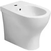 Bidet Filomuro Modello Pratika in Ceramica Bianca Lucida - Azzurra ceramica