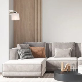 Applique KLARA 1xE14/60W/230V cromo opaco