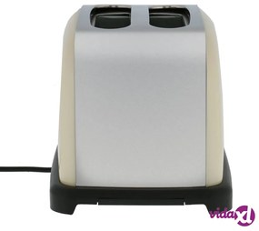 Mestic Tostapane MBR-80 Retrò 920 W Crema e Nero