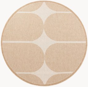Tappeto rotondo reversibile da interno-esterno Bowen