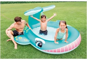 Intex - Piccola piscina gonfiabile da giardino con spruzzo