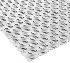 Tappetino antiscivolo doccia bianco 40x73 cm in plastica Spring