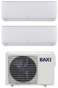 Climatizzatore Condizionatore Baxi Dual Split Inverter Serie Astra 9+12 con LSGT50-2M R-32 Wi-Fi Optional 9000+12000 - Novità