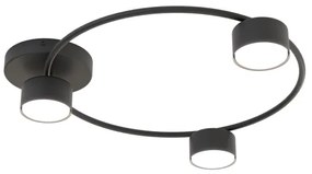 Plafoniera LUCIO 3xGX53/12W/230V nero