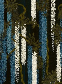 Christian Lacroix Carta da parati Wisteria Alba - Ruisseau