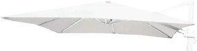 Ombrellone a braccio Deluxe 4x4 mt – Struttura in alluminio, bianco