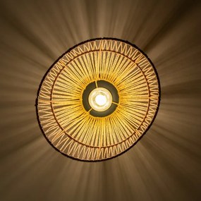 Brilagi - Plafoniera LED CERIA BOHO 1xE27/40W/230V Ø 30 cm marrone