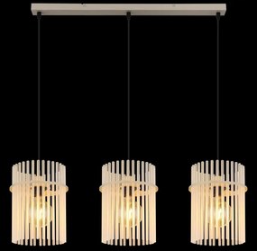 Globo 15698-3HB - Lampadario sospeso con cavo GORLEY 3xE27/60W/230V