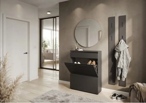 Scarpiera color antracite 80x107x29 cm Baldone – Germania