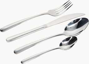 Set di 16 posate lucide Aura, 4 persone