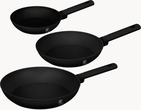Set di 3 padelle Matte Black