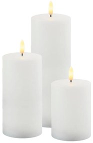 Candele LED da esterno in set da 3 (altezza 20 cm) Sille - Sirius