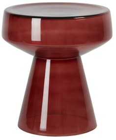 Tavolino rotondo in vetro ø 37 cm Dakwa - Light &amp; Living