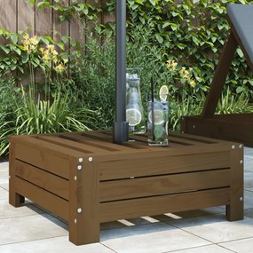 Copertura Per Base Ombrellone Ambra İn Legno Massello Di Pino /