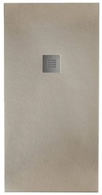 Piatto Doccia 90x120 Effetto Pietra "Tenerife" Tortora