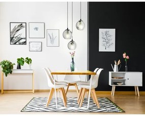 Eglo 98653 - Lampadario a sospensione con filo ARISCANI 3xE27/40W/230V