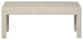 Panca beige in tessuto bouclé Sitta - Blomus