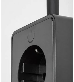 Rabalux 71284 - Lampada da parete LED dimmerabile TIVRO 4W/230V con porta USB da collegare alla presa, nera