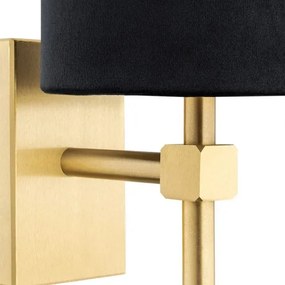 Argon 8035 - Applique ABRUZZO 1xE14/7W/230V ottone/nero