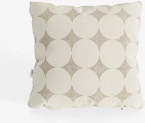 Dot cuscini geometrici disponibile in diversi colori in tessuto Idrorepellente bianco