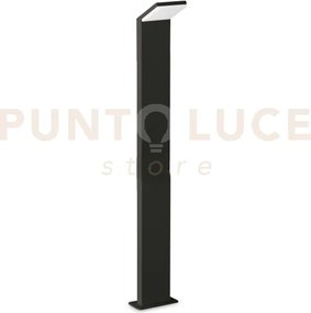 Style paletto ip54 led smd 8,5 w on-off 950 lm 3000 k nero 100cm