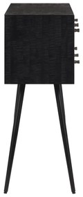 Tavolo consolle con cassetti 116x30x76cm teak massello recupero